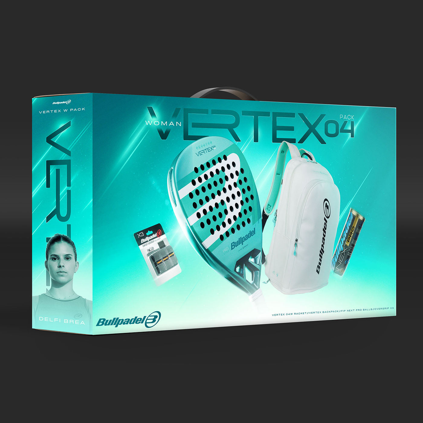 Bullpadel Pack Vertex 04 Women 25